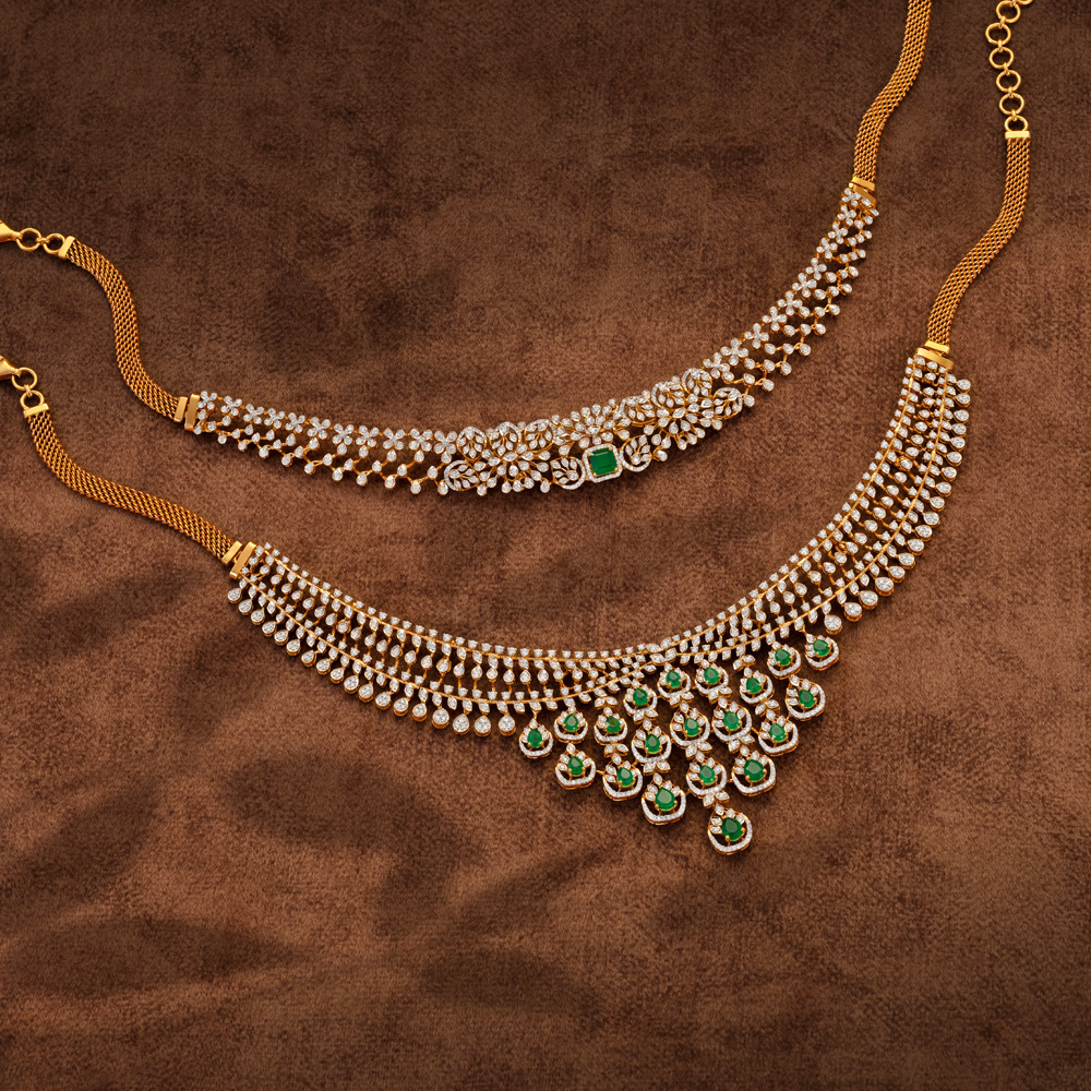Versatile Glamour Diamond Necklace Set,,hi-res image number null