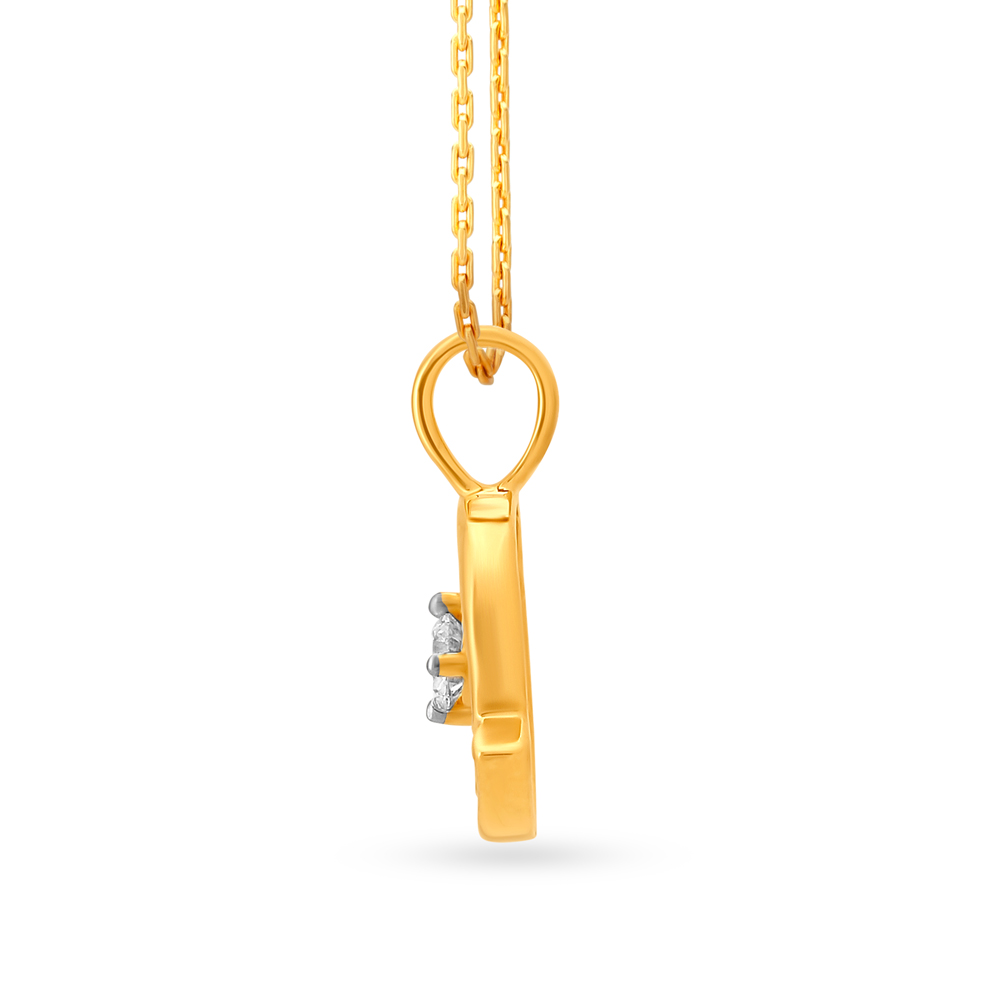 Intricate Stunning Gold and Diamond Pendant,,hi-res image number null