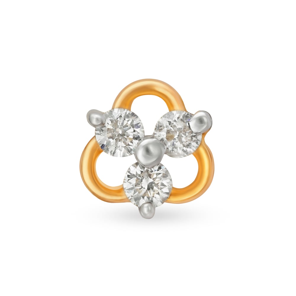 

Stunning Diamond Nose Pin