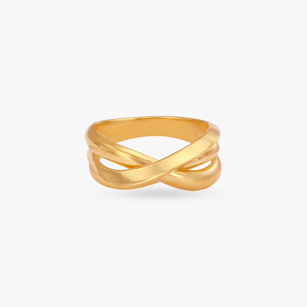 

Luxe Overlap Gold Ring