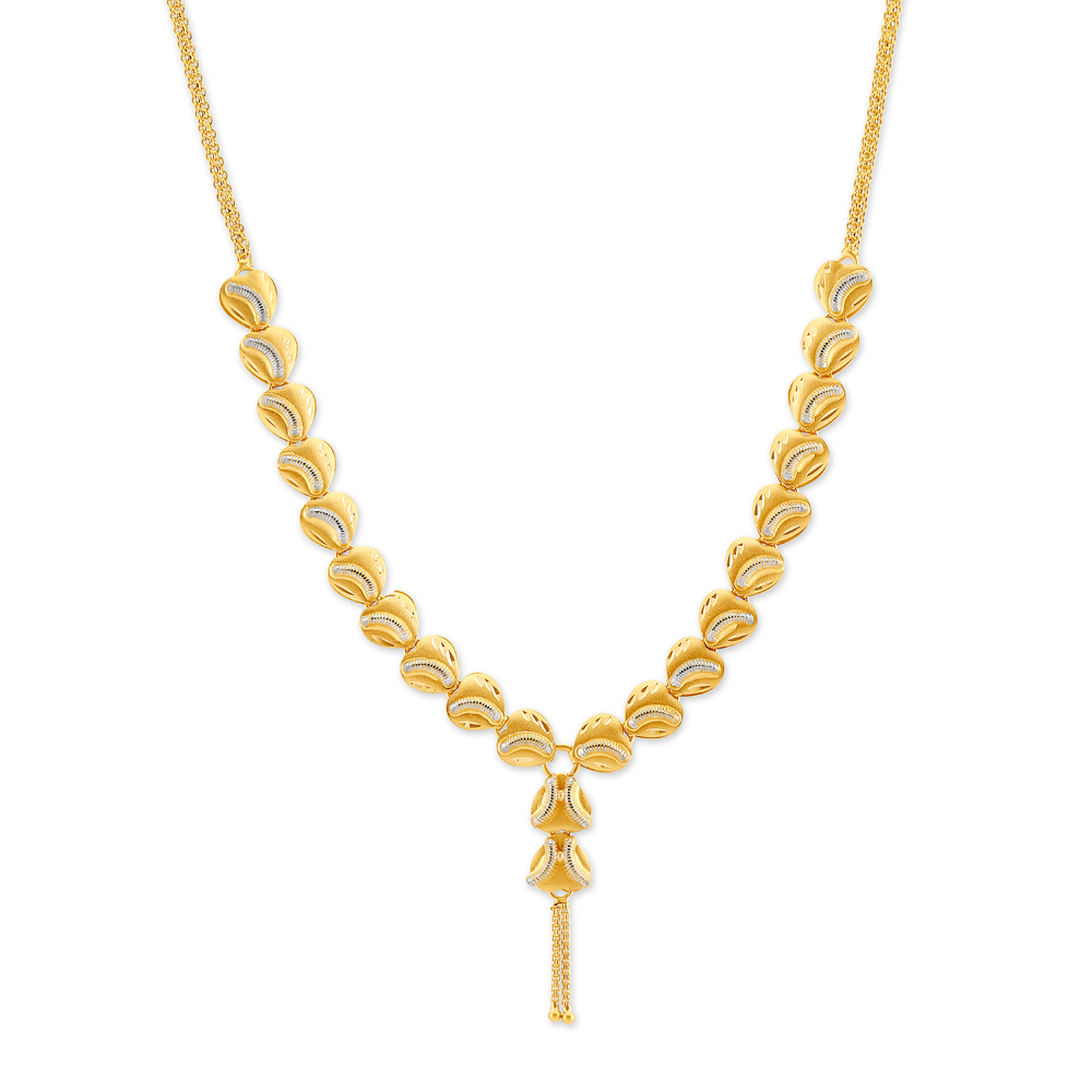 Romantic Gold Necklace Set,,hi-res image number null
