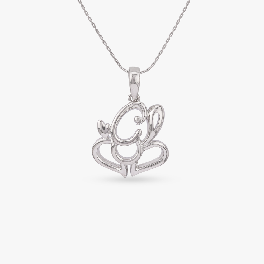 

Divine Ganesha Silver Pendant