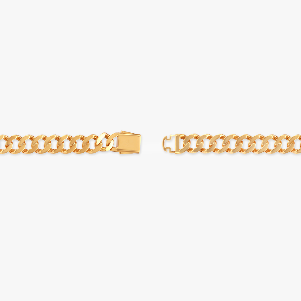 Interlocking Gold Bracelet for Men,,hi-res image number null