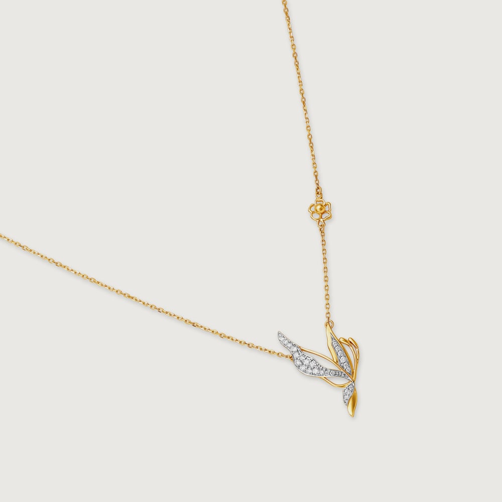 Enchanted Butterfly Diamond Necklace,,hi-res image number null