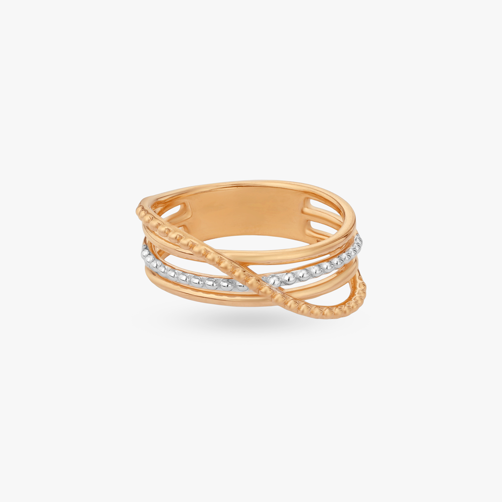 Twined Elegance Gold Ring,,hi-res image number null
