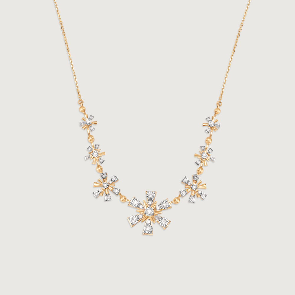 Nightfall Sparkle 14KT Diamond Necklace,,hi-res image number null