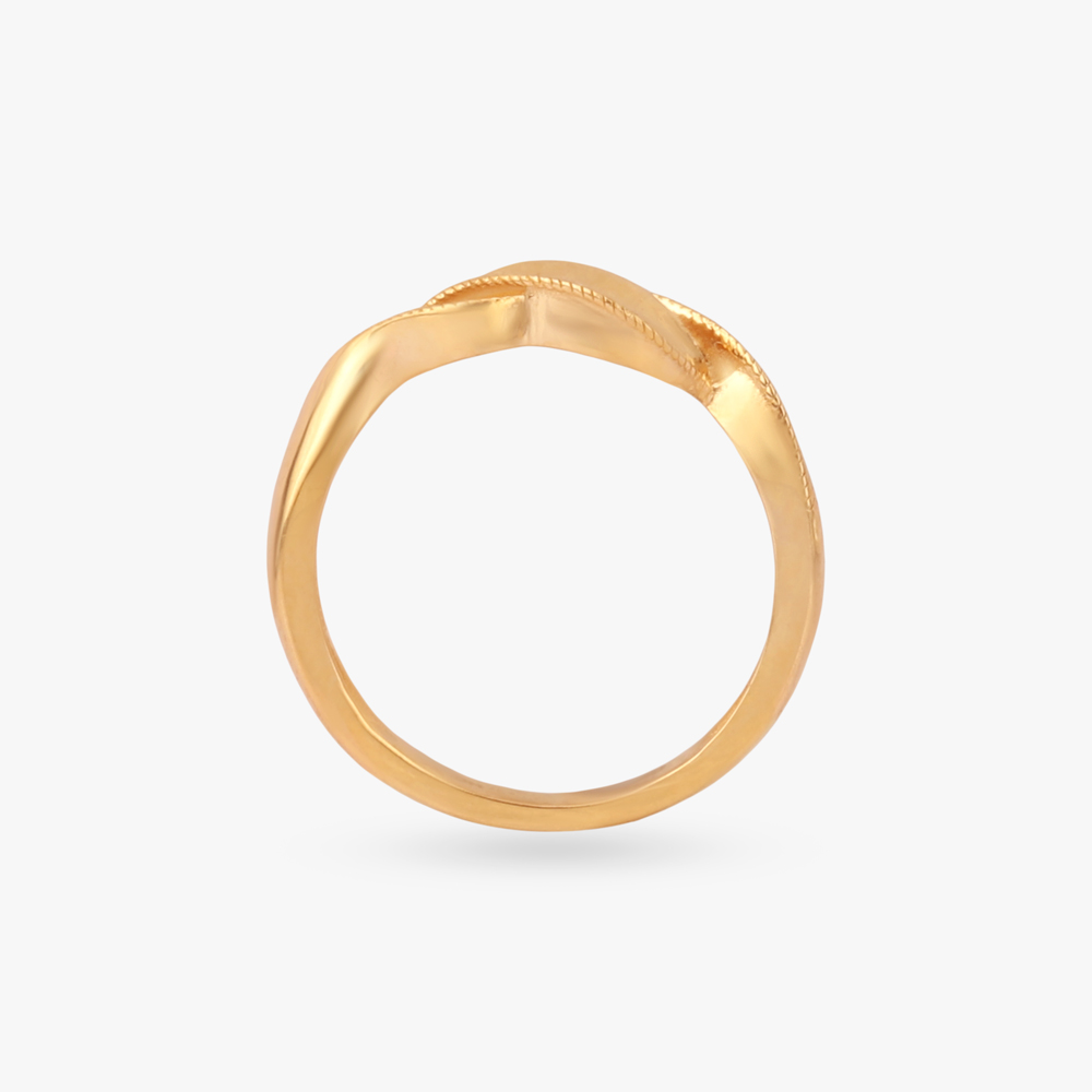 Twisted Flow Gold Ring,,hi-res image number null