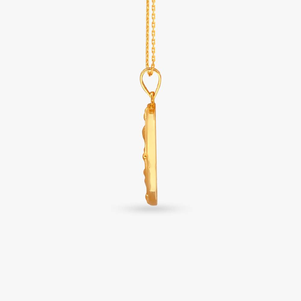 Sagittarius Zodiac Gold Pendant,,hi-res image number null