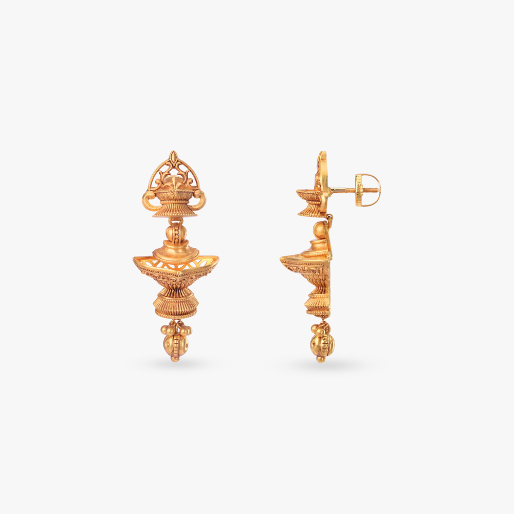 Jyoti Kalash Gold Necklace set,,hi-res image number null