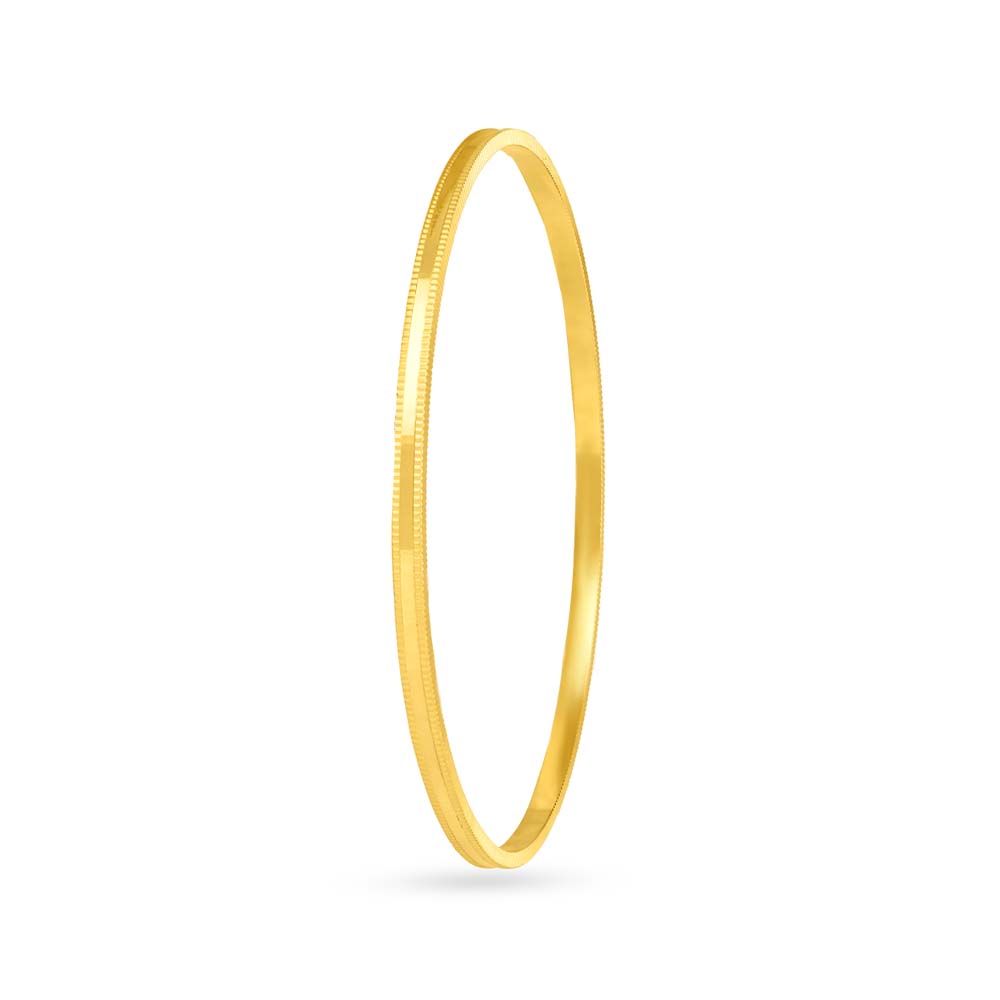 Minimalistic Gold Bangle,,hi-res image number null