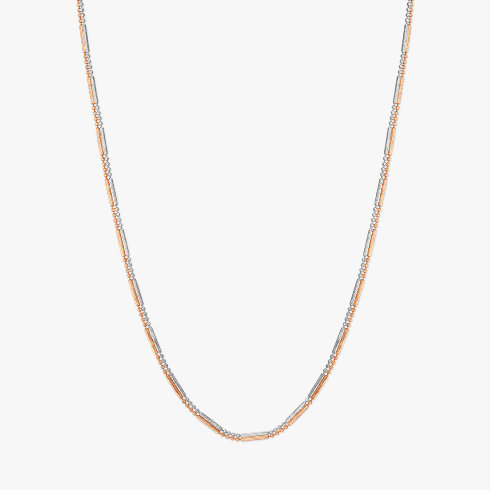 White gold chain tanishq deals