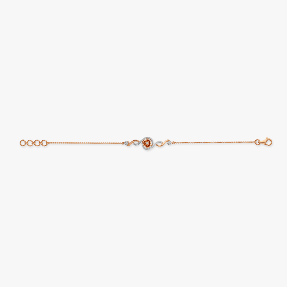 Spiralling Glow Diamond Bracelet,,hi-res image number null