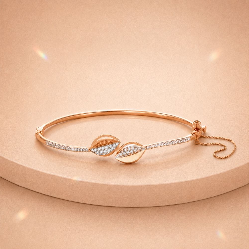 Hidden Echo Diamond Bangle,,hi-res image number null