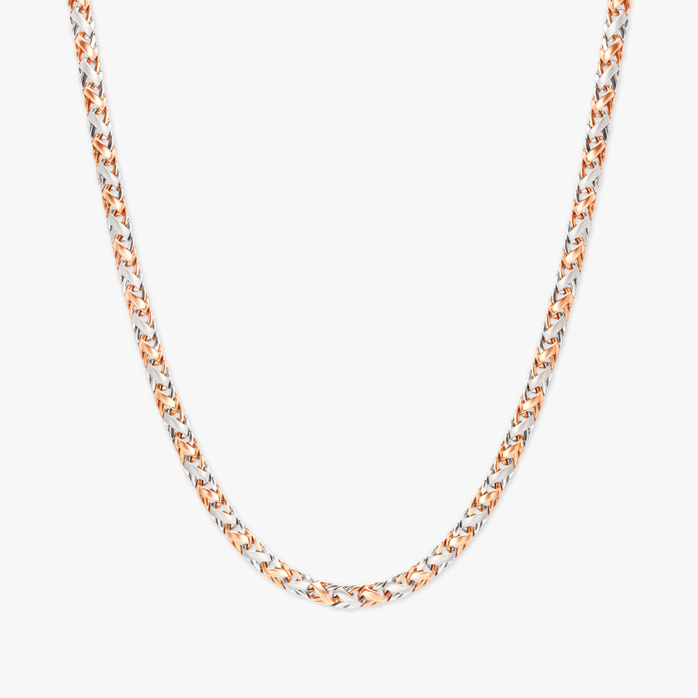 Striking 950 Platinum Chain for Men