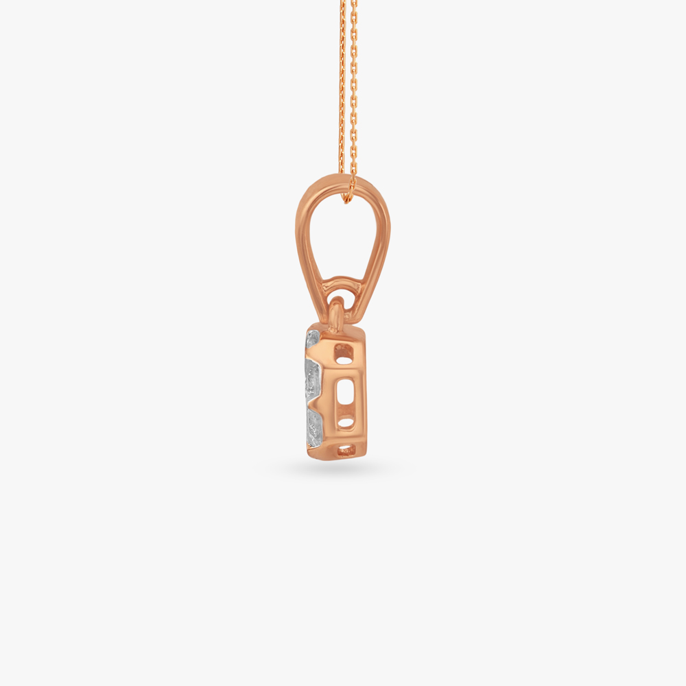Bloom Crest Diamond Pendant,,hi-res image number null