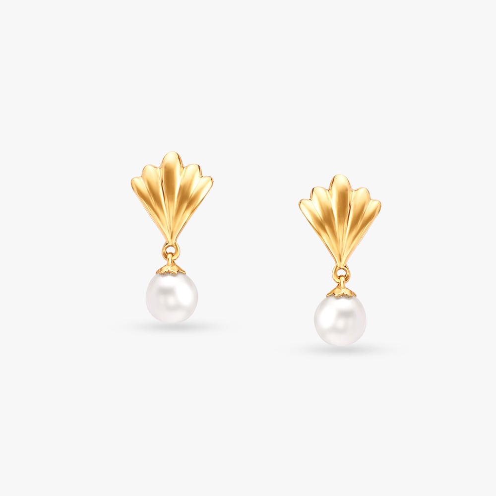 

Debonair Pearl Drop Earrings