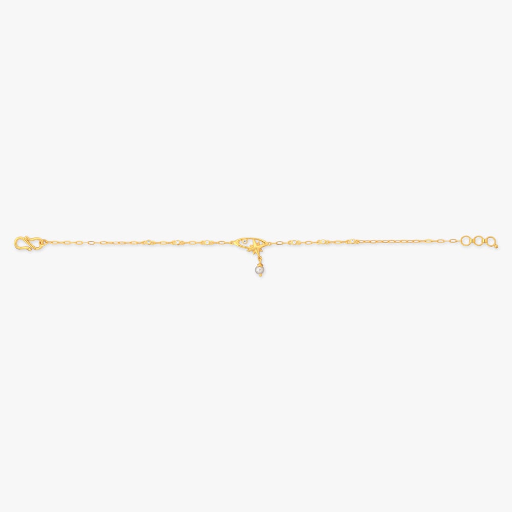 Starry Gaze Gold Bracelet,,hi-res image number null