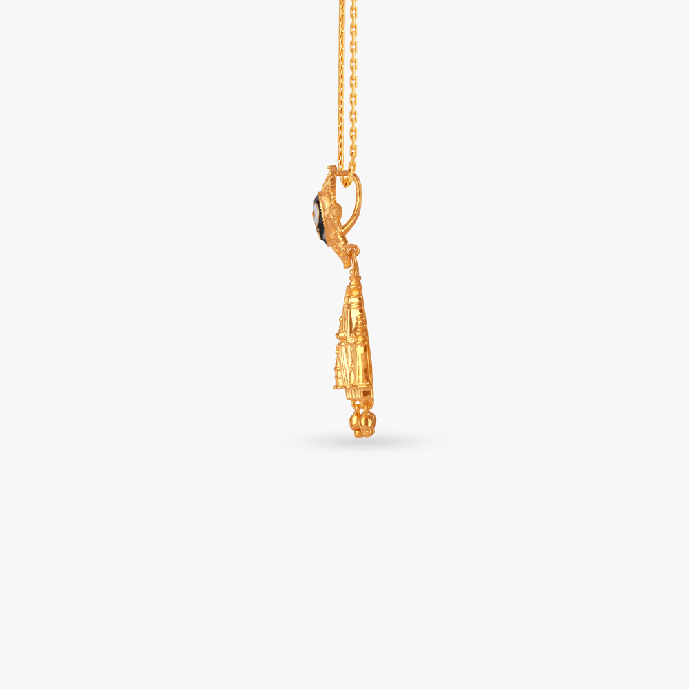 Sacred Swing Gold Pendant,,hi-res image number null