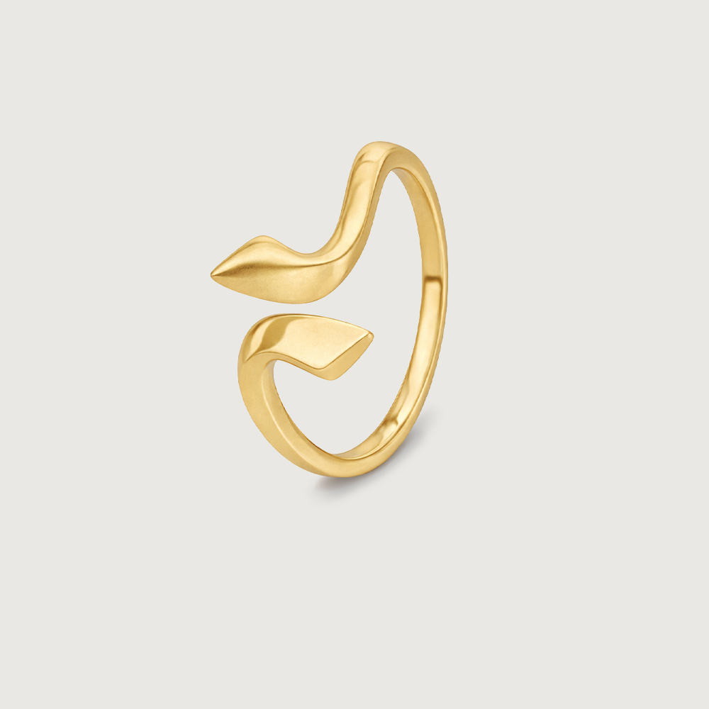 Fluid Twist Gold Ring,,hi-res image number null
