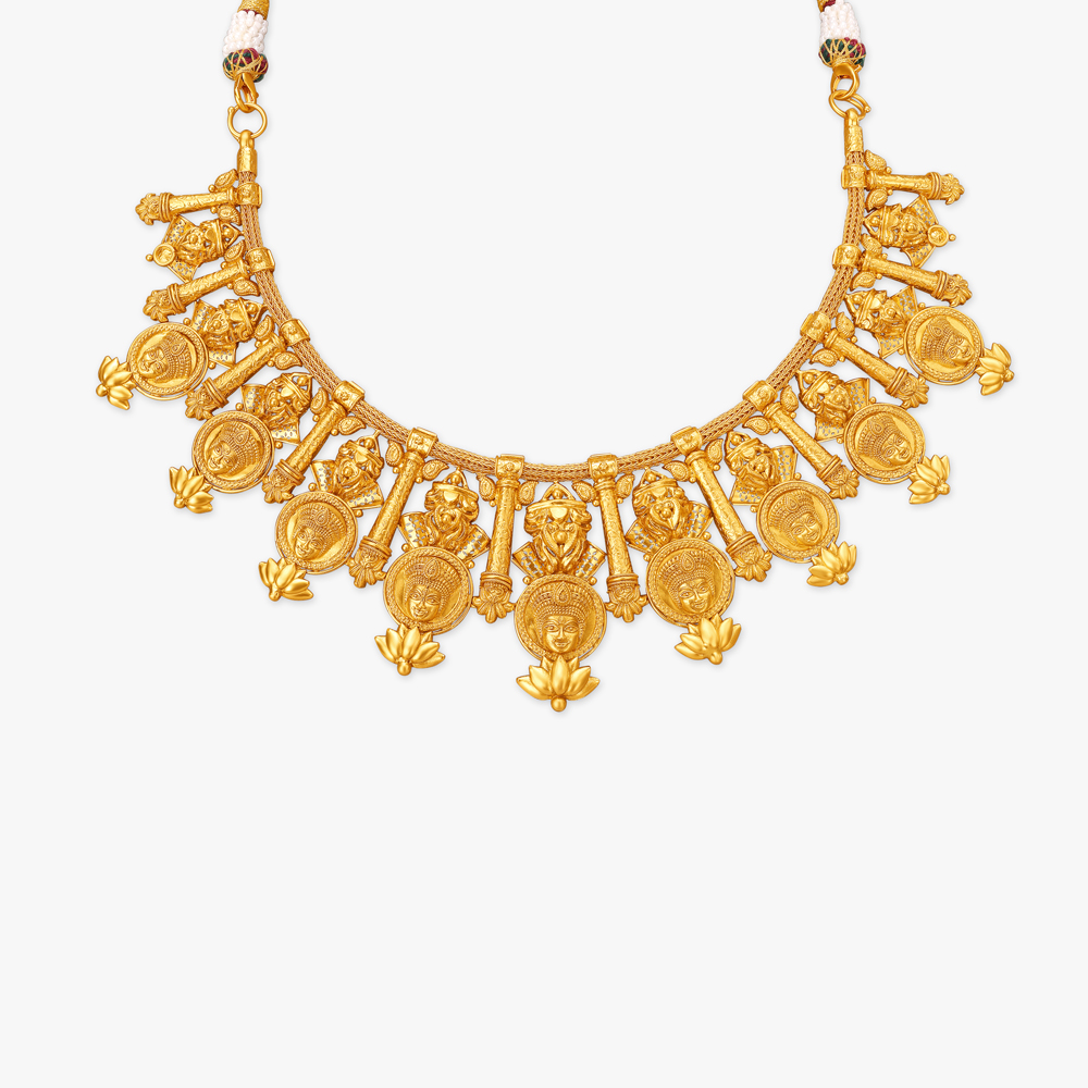 Fierce Navdurga Necklace Set,,hi-res image number null