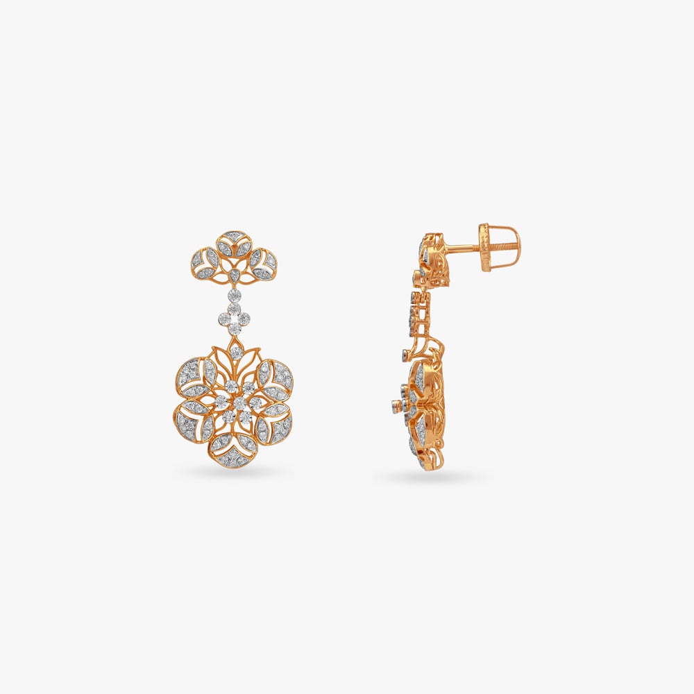 Gilded Serenity Diamond Necklace Set,,hi-res image number null