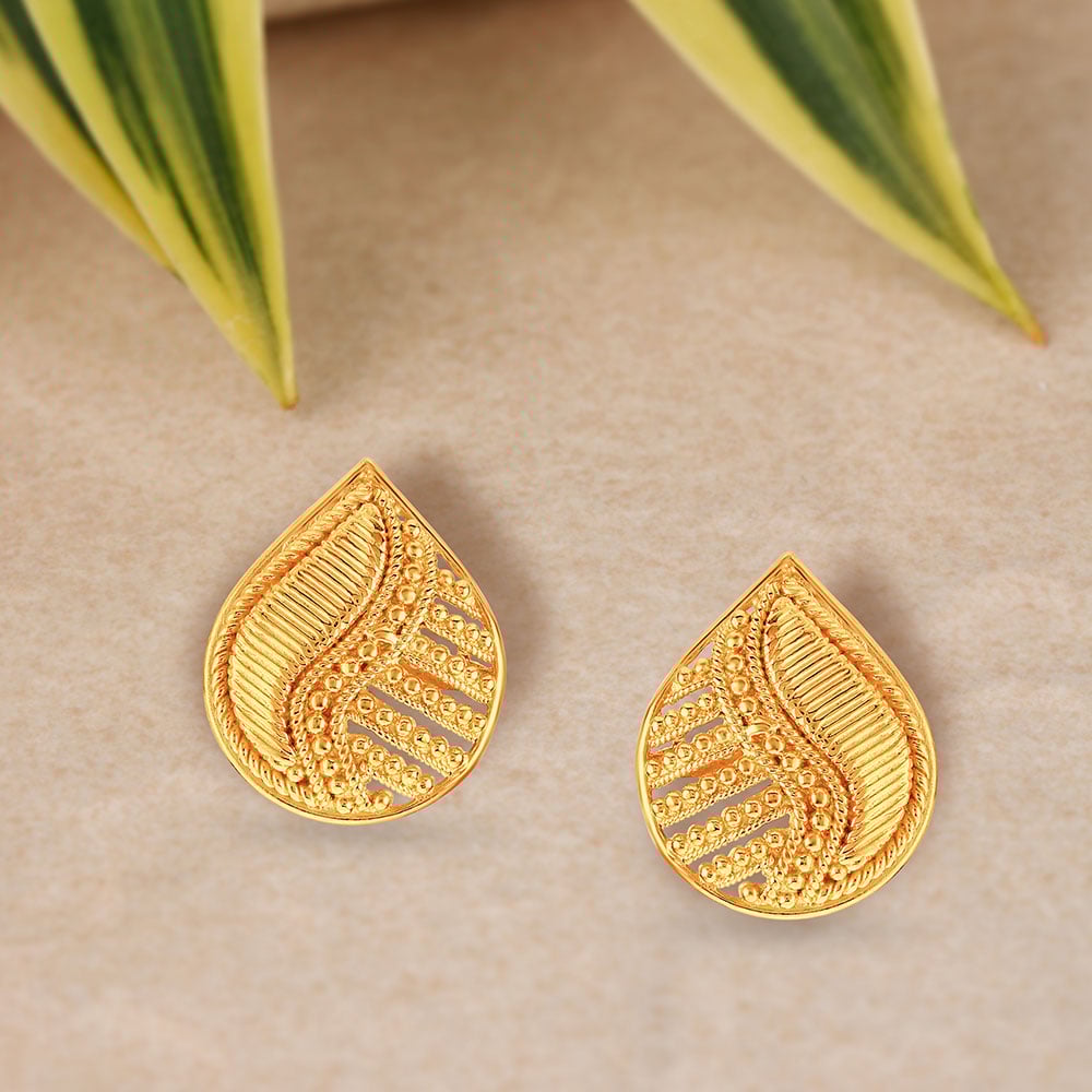 Elegant Teardrop Stud Earrings,,hi-res image number null