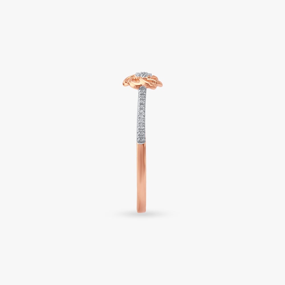 Twirl Petal Diamond Ring,,hi-res image number null