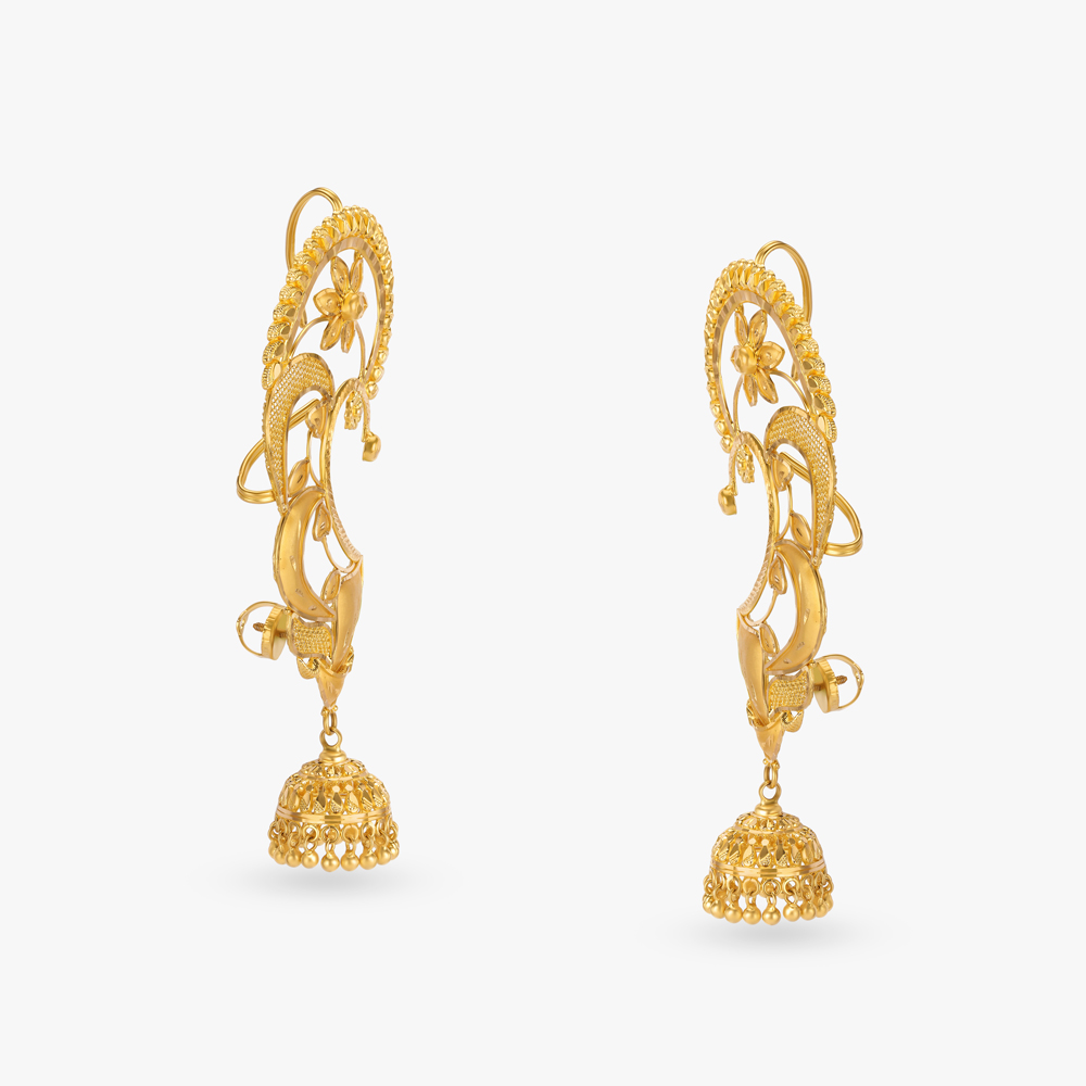 Timeless Treasure Jhumka Earring,,hi-res image number null