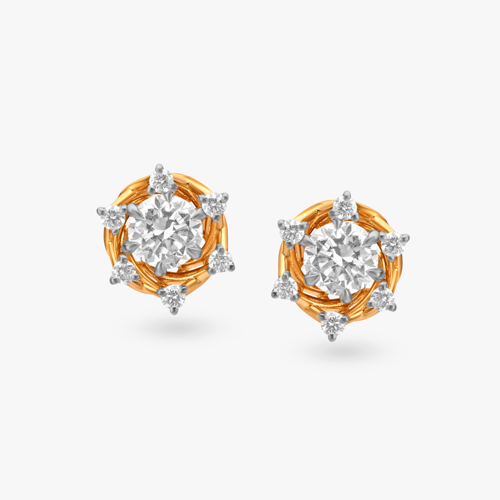 Radiant Galaxy Stud Earrings
