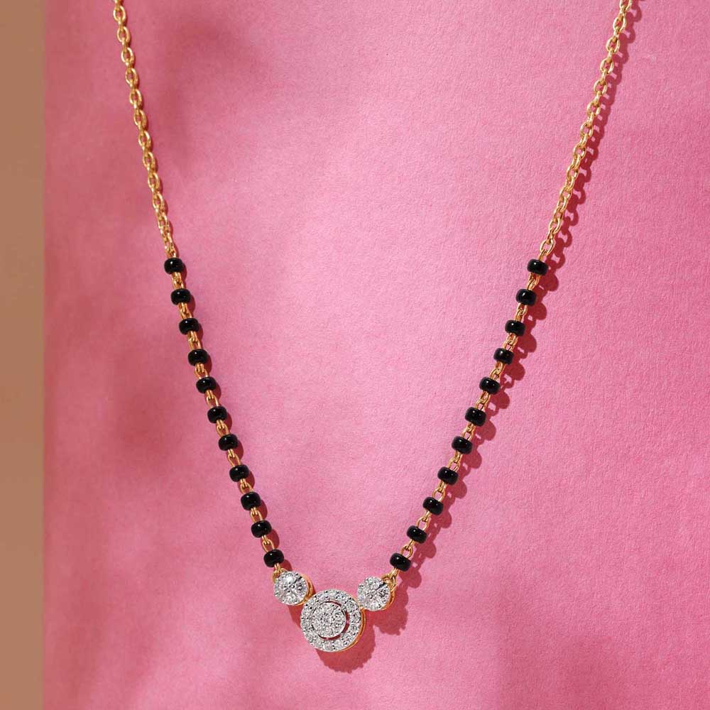 Sweet Chic Diamond Mangalsutra,,hi-res image number null