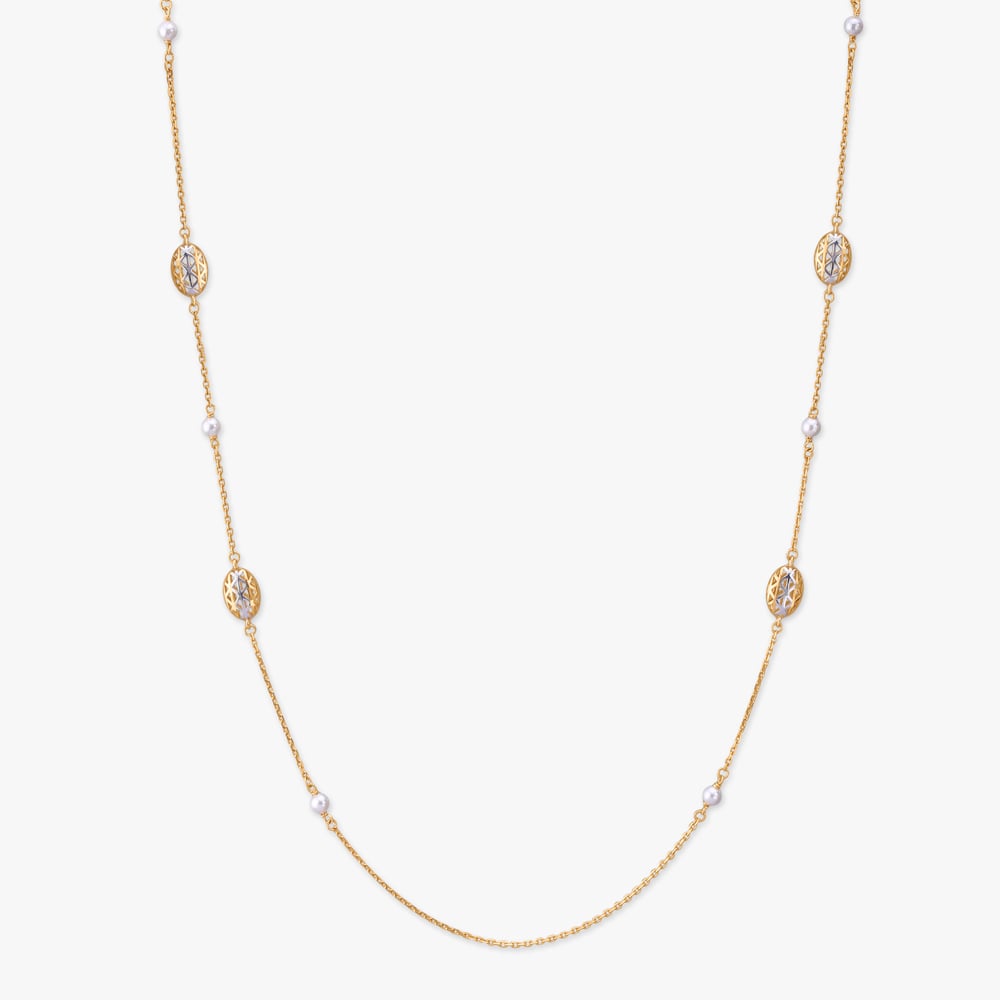 

Filigree Bloom Gold Chain