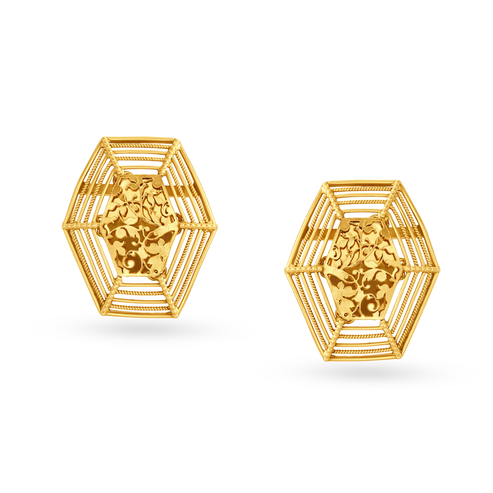 Beautiful Artistic Pendant and Earrings Set,,hi-res image number null