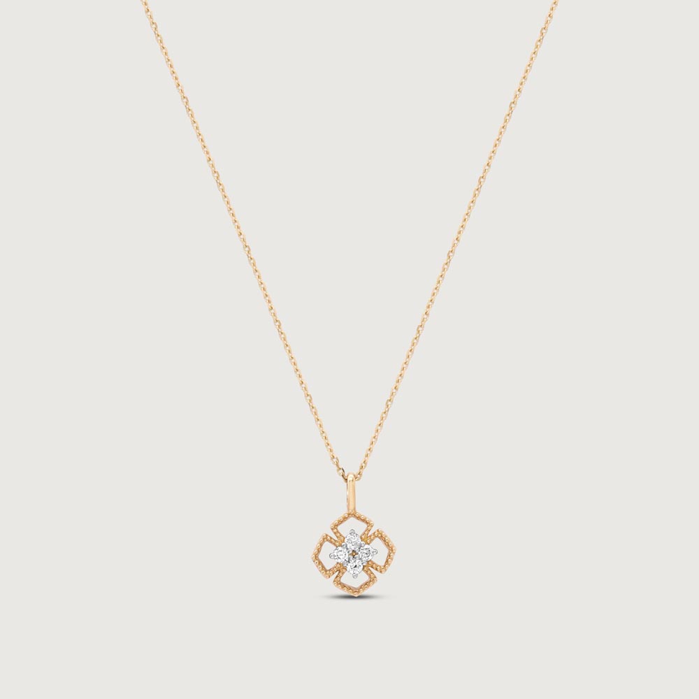 Bloom Crest Diamond Necklace,,hi-res image number null