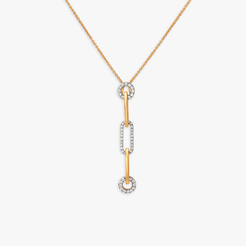 Rhythm Of Elegance Pendant with Chain