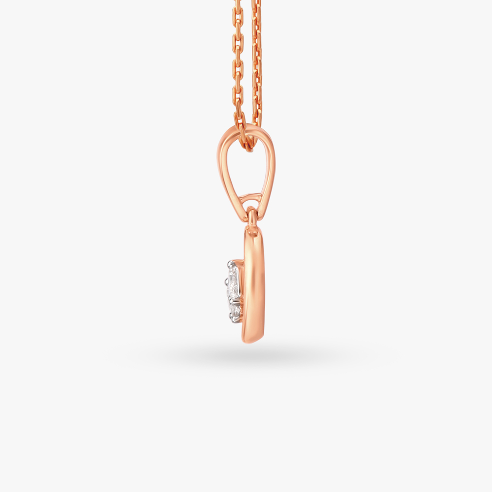 Charming Heart Diamond Pendant,,hi-res image number null