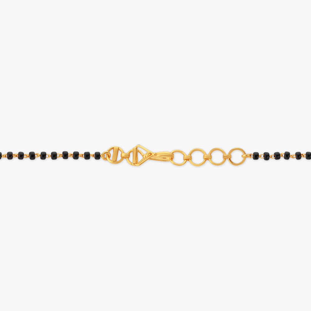 Aura Link Gold Mangalsutra Chain,,hi-res image number null