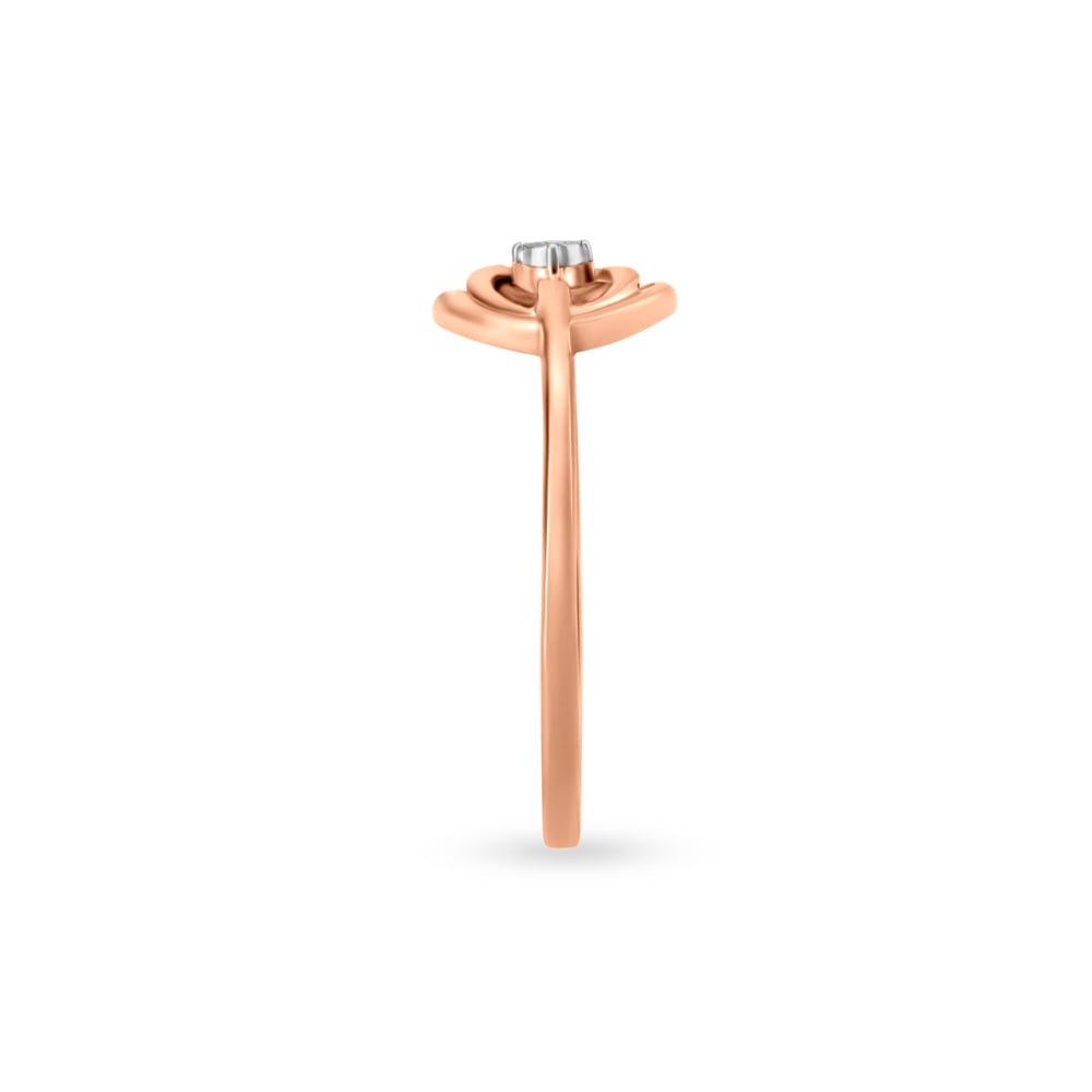 Crossover Diamond Finger Ring,,hi-res image number null