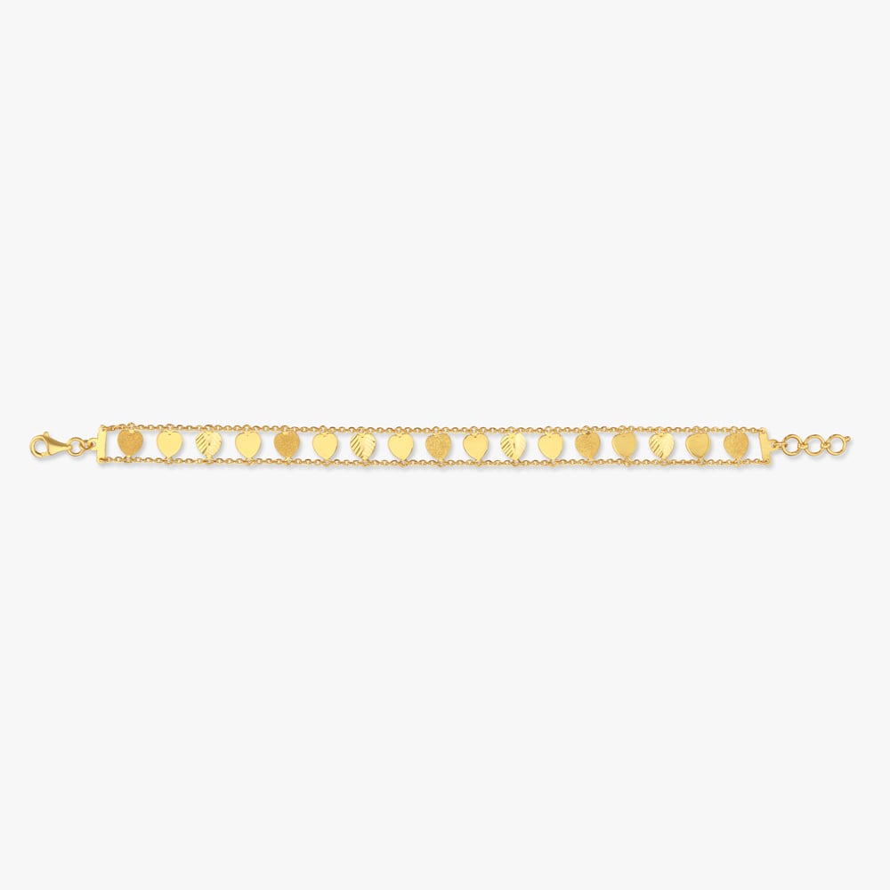 

Layered Coin Gold Bracelet