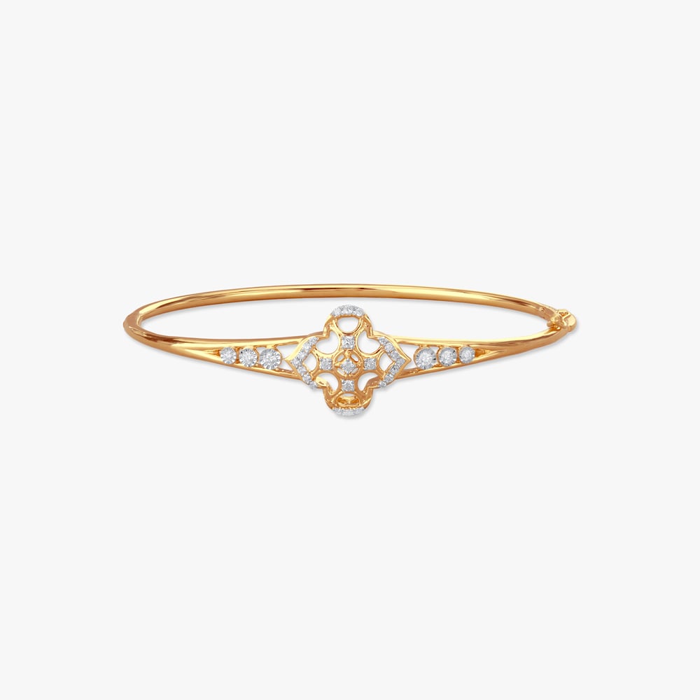 

Regal Bloom Diamond Bangle