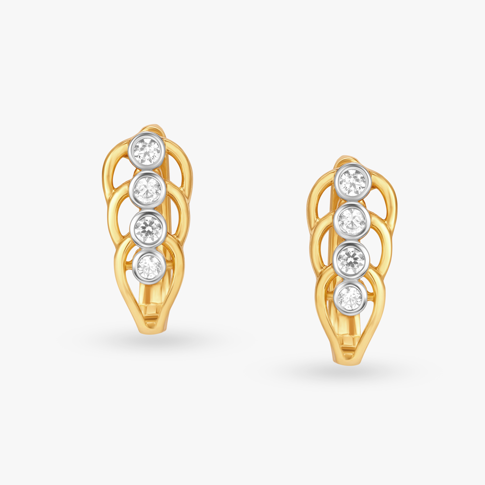 Glamorous Allure Hoop Earrings,,hi-res image number null