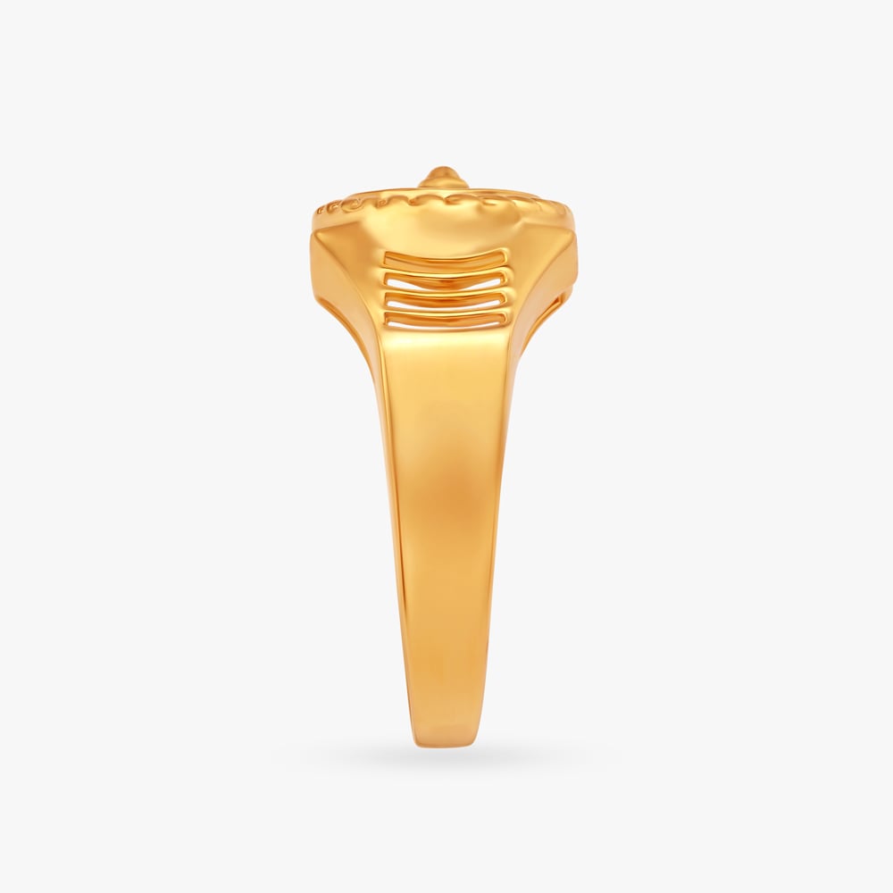 Majestic Intricate Gold Ring,,hi-res image number null