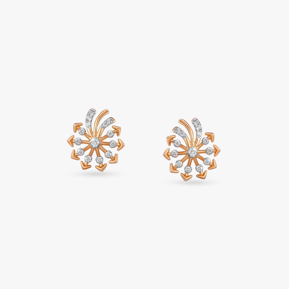 

Spark Explosion Diamond Stud Earrings