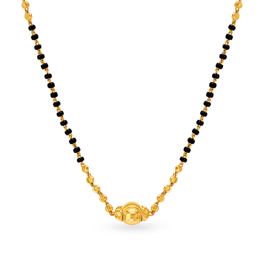 Traditional Gold Mangalsutra,,hi-res image number null