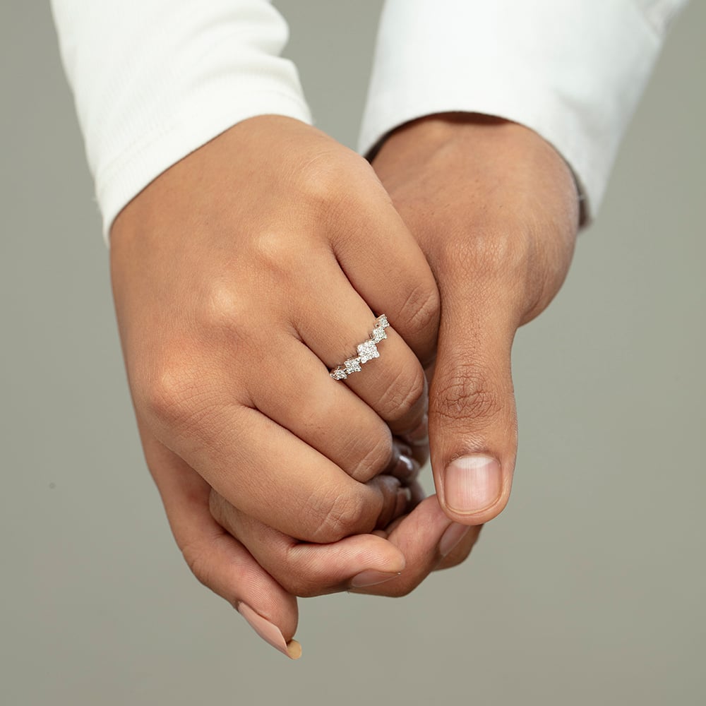 Wander Love Gold & Diamond Finger Ring,,hi-res image number null