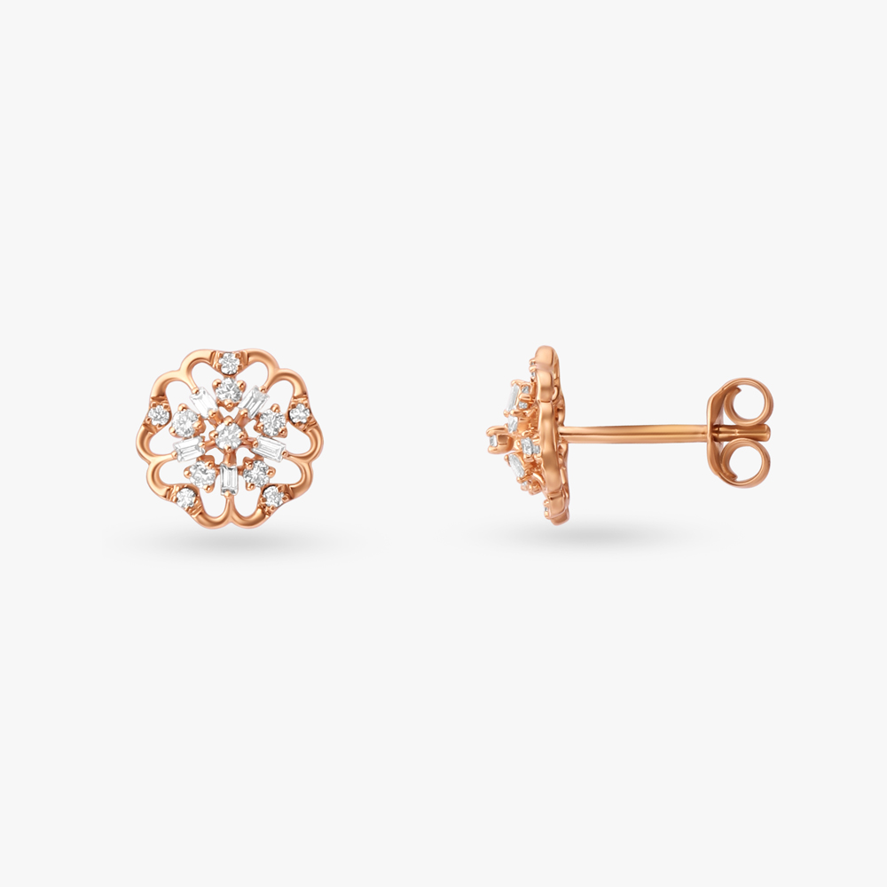 Sublime Elegance Diamond Stud Earrings,,hi-res image number null