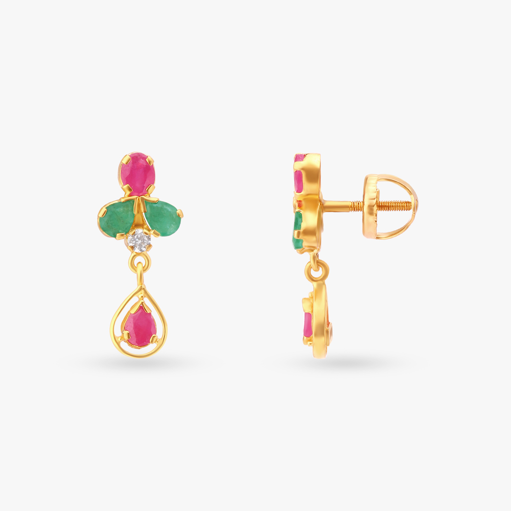 Sublime Pendant With Chain And Earrings Set,,hi-res image number null