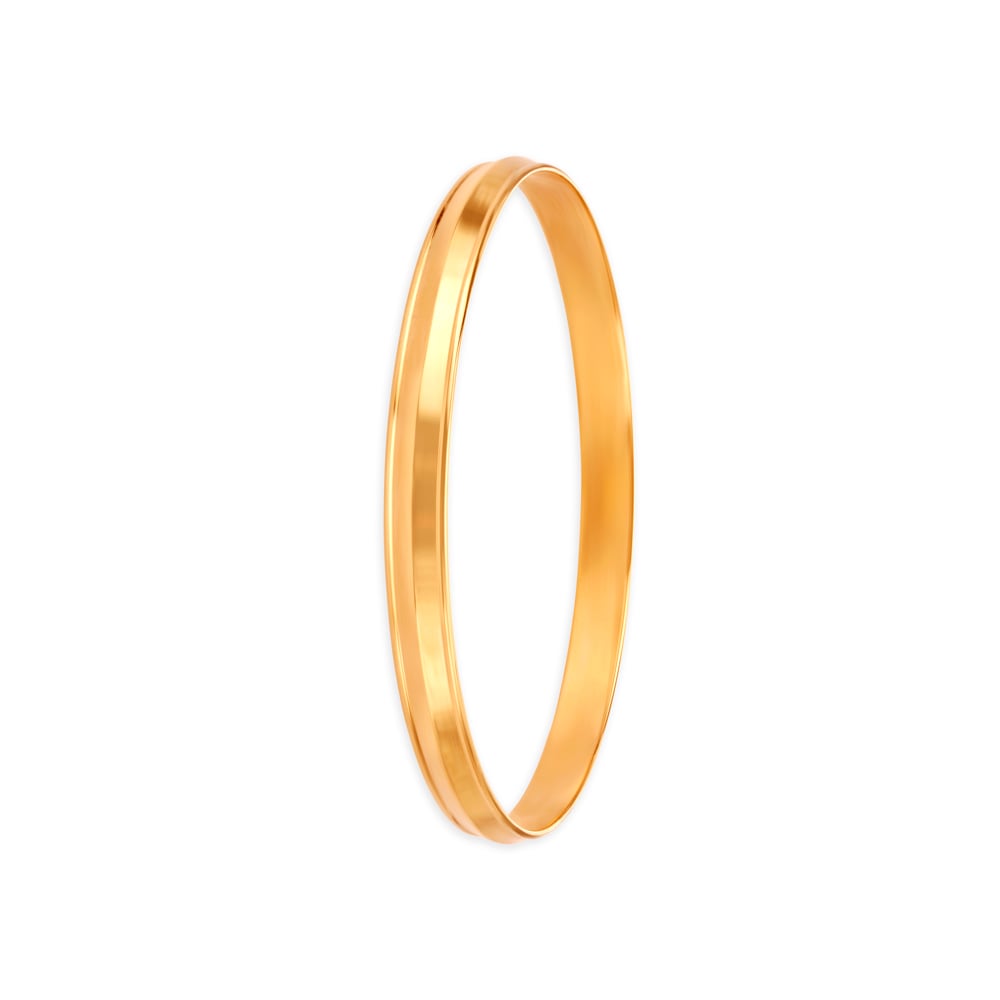 Charismatic Gold Kada For Men,,hi-res image number null