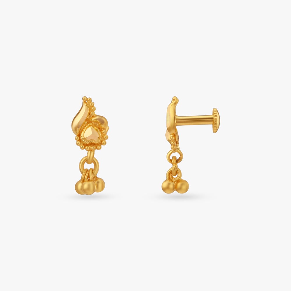 

Timeless Beauty Gold Drop Earrings