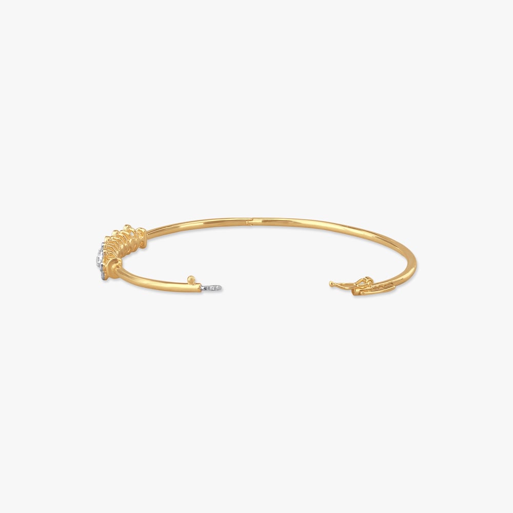 

Glimmer Grid Diamond Bangle