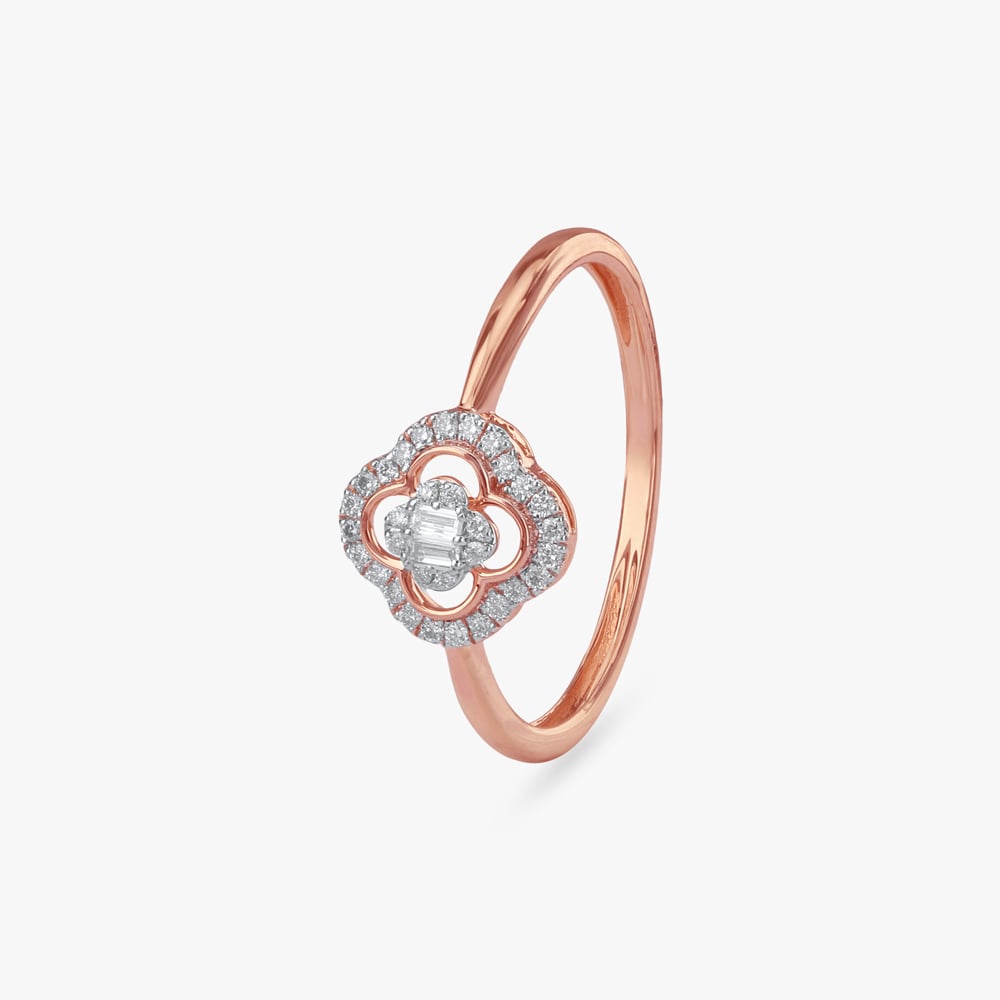 Vintage Bloom Diamond Ring,,hi-res image number null
